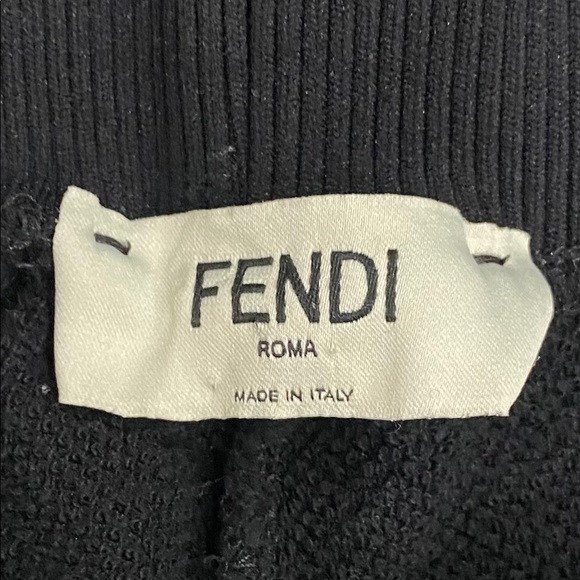 ❌SOLD❌FENDI Black Forever Fendi Ribbon Lounge Pant - Picture 8 of 11